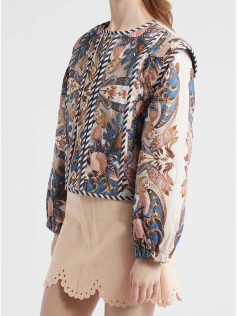 Farm Rio Sea Garden Jacket - Picture 6 of 7